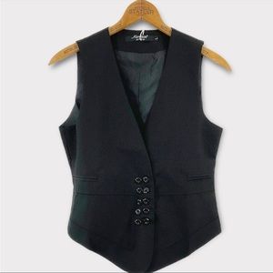 Private Label Elegant Black Women's Vest